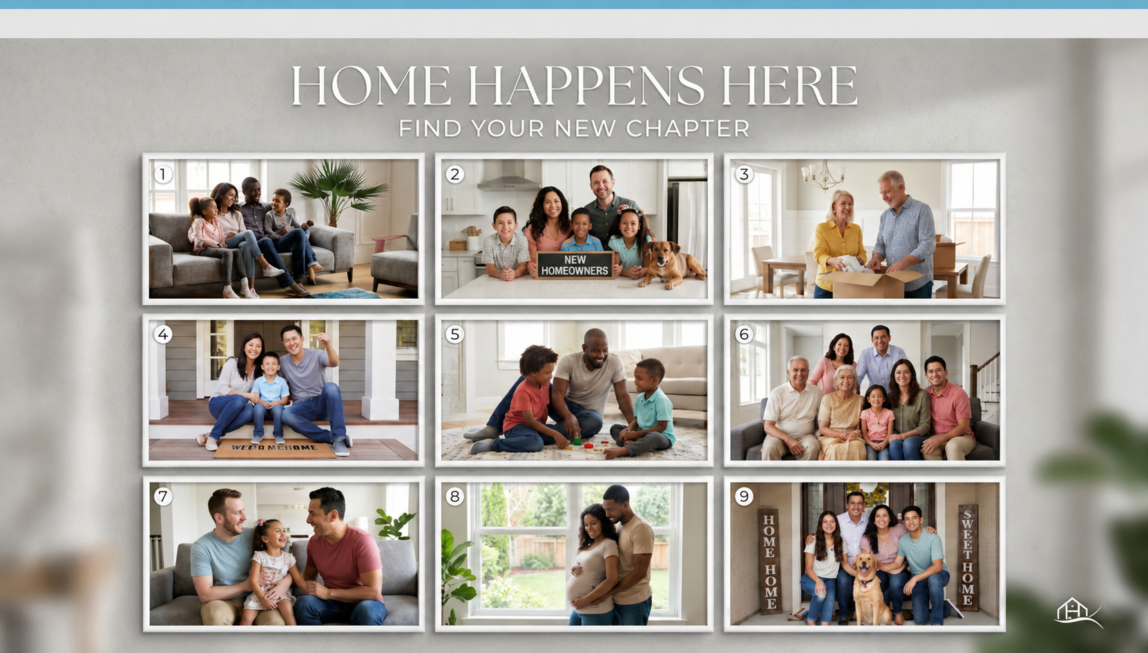Home Happens Here — Find Your New Chapter